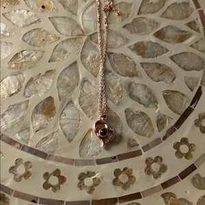 Elegant Rose Gold Heart Pendant Necklace